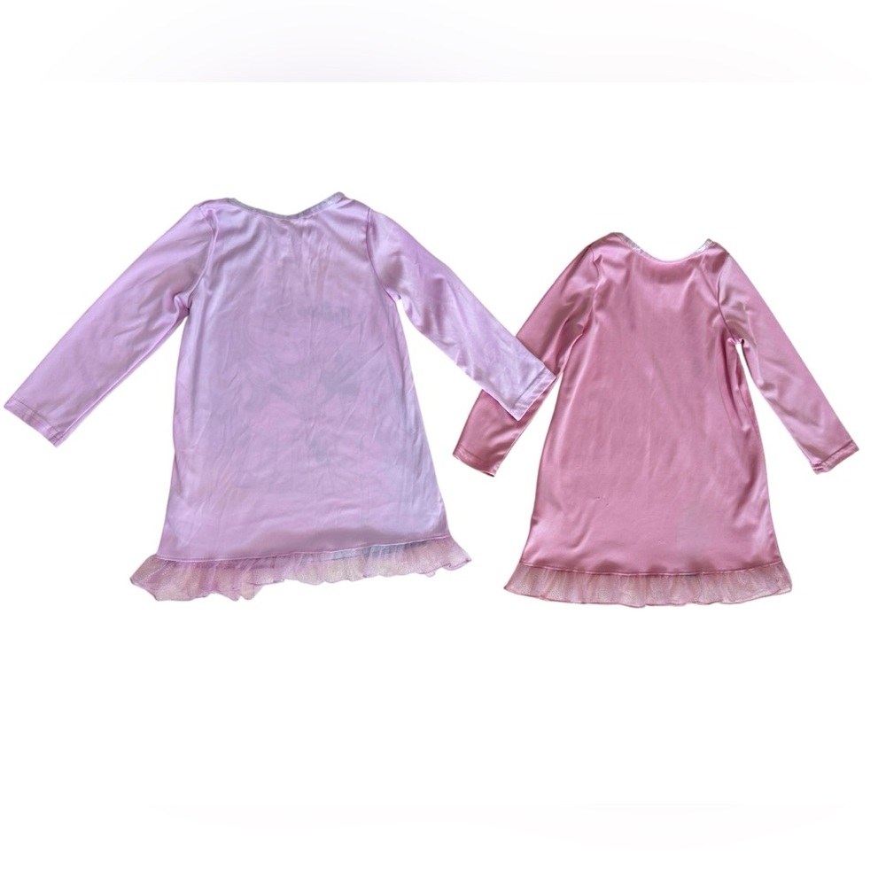 5pc Disney Girls Nightgowns Bundle Minnie Frozen Princess Pajamas 4T - Picture 6 of 11